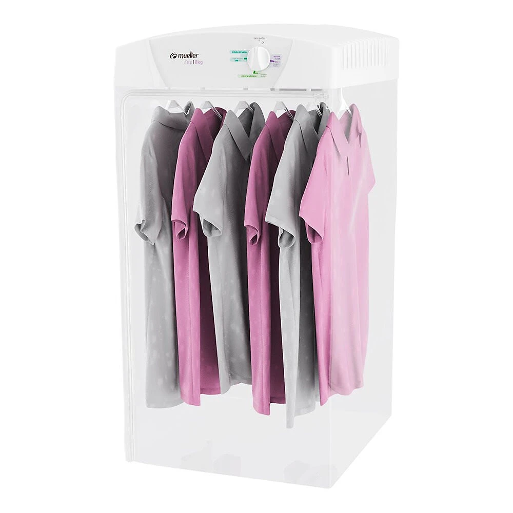 Miniatura Secadora de Roupas de Parede Sun Mueller 8Kg Branco - 110V