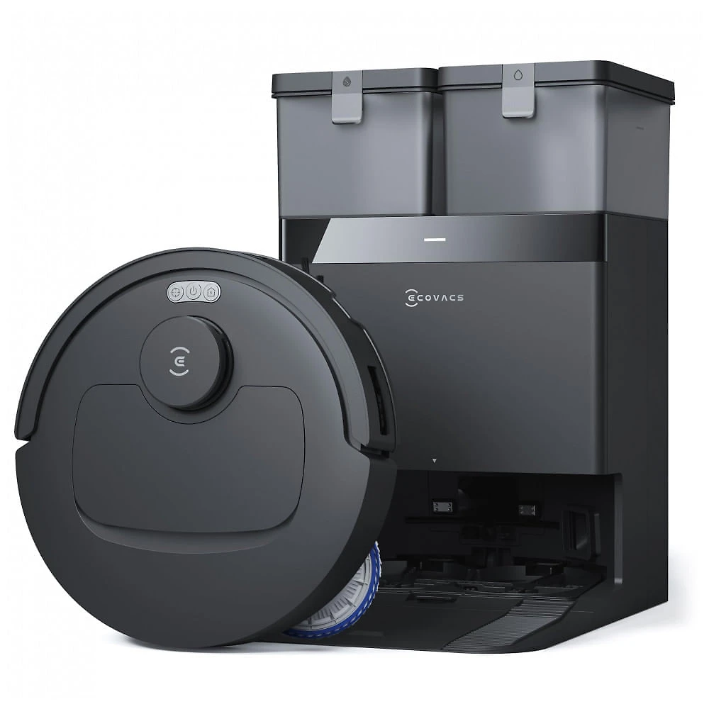 Robô Aspirador ECOVACS DEEBOT T30C Preto Sucção 20.000 Pa TruEdge ZeroTangle 220V