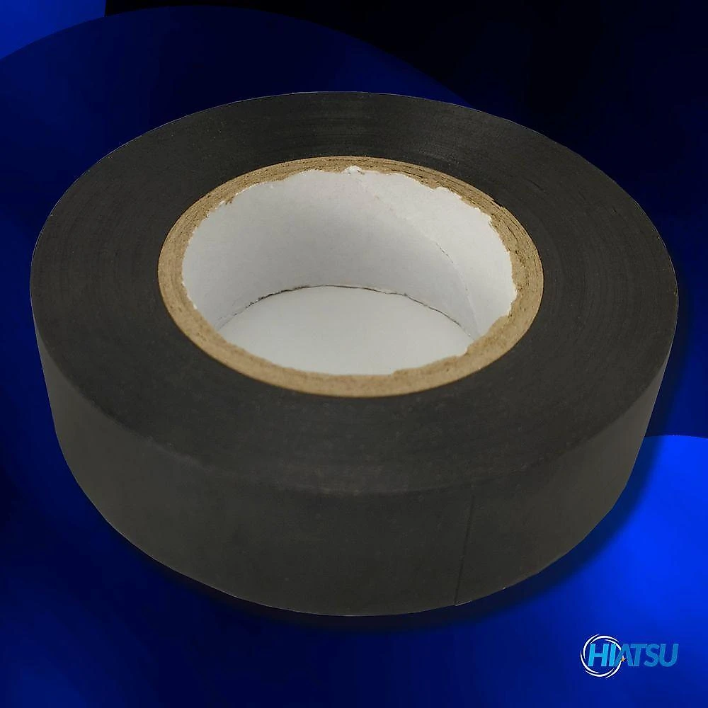 Fita Isolante Antichama 0,13mm X 19mm X 20m Cor Preta Hiatsu 20 Unidades
