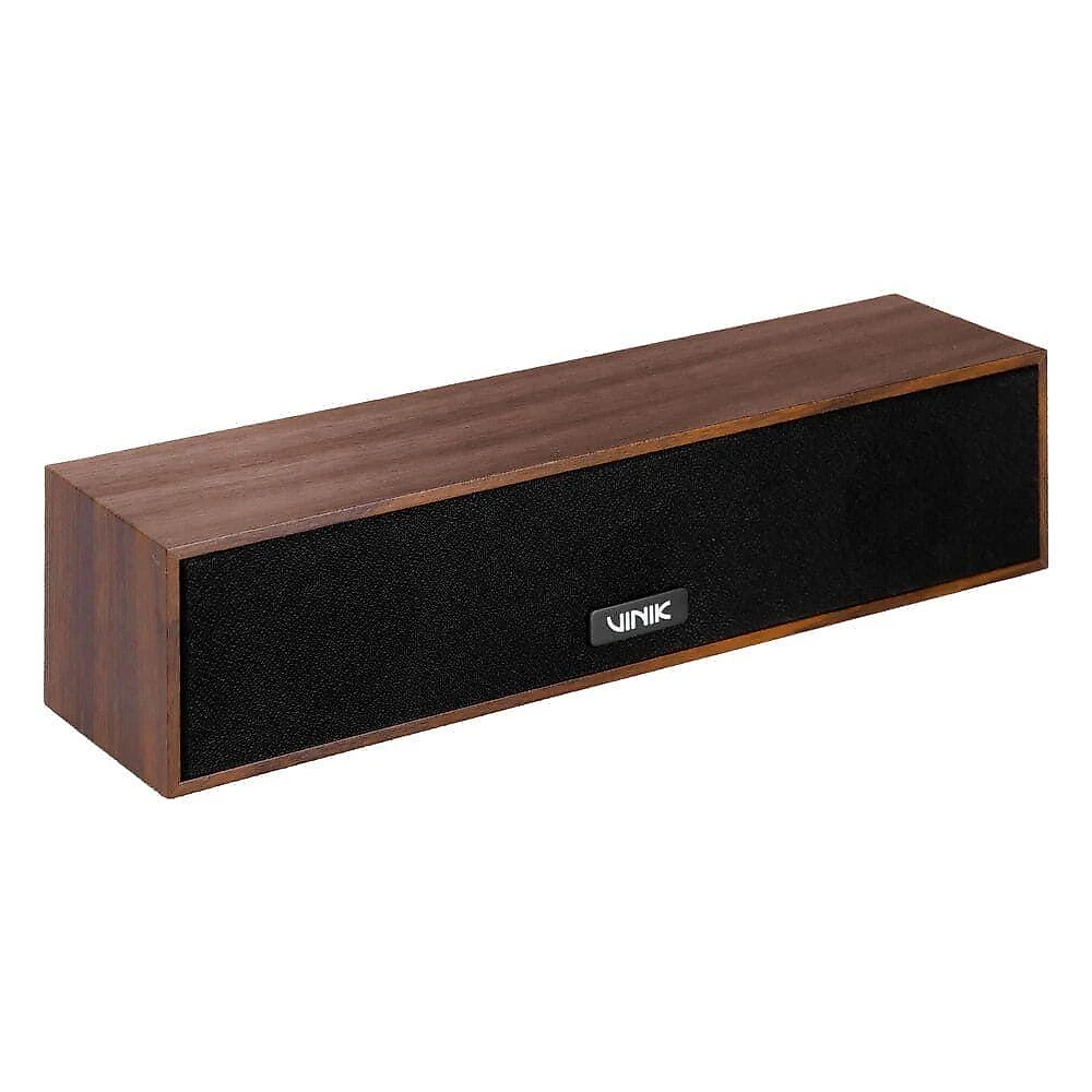 Soundbar Vinik WDB6W 2.0 6W RMS Estéreo Madeira USB 5V P2 Amadeirado