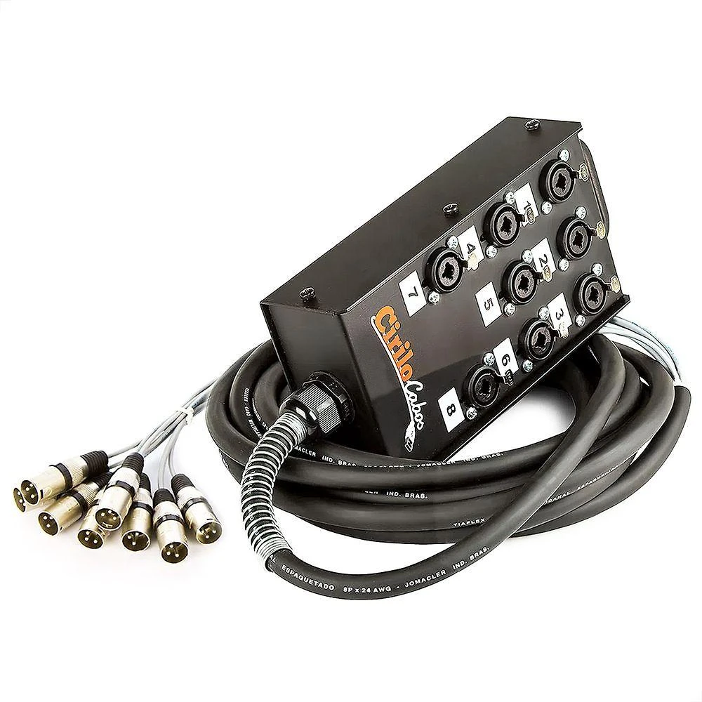 Medusa 8 Vias Com Conectores Combo - 10 Metros