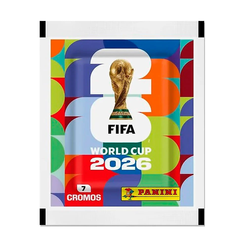 Miniatura Figurinhas Copa do Mundo FIFA World Cup 2026 Panini Envelope 7 Cromos