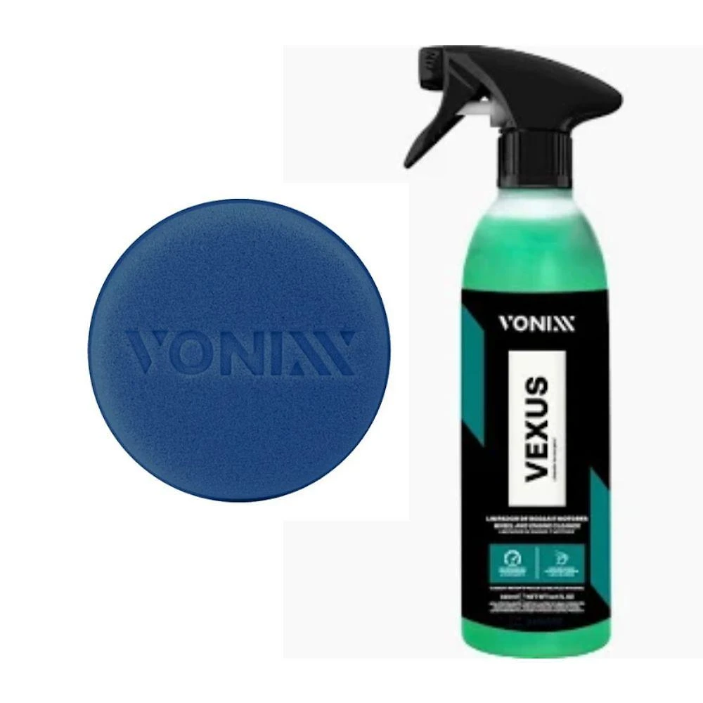 Limpa Rodas e Motor Vexus com Aplicador de Espuma para Limpeza Profunda Vonixx 500ML