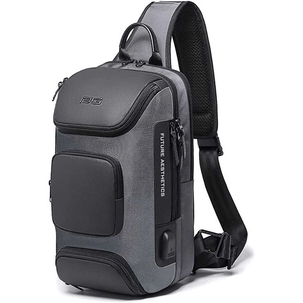 BANGE Mochila para Laptop 24 cm com Porta Carregador USB e À