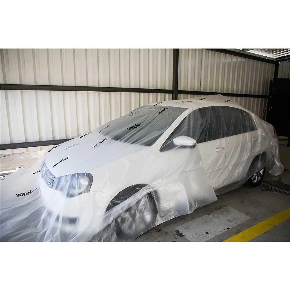Filme plástico protetor automotivo incolor vonder