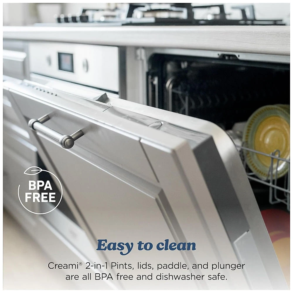 Sorveteira Ninja CREAMi Scoop & Swirl 13 em 1 NC701BL Soft Serve Azul-Marinho Residencial