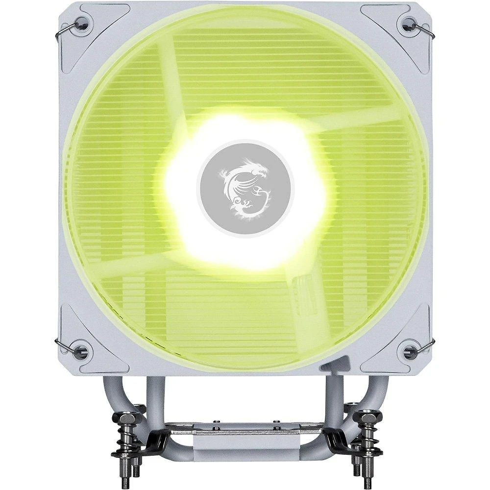 Air Cooler Gamer MSI MAG COREFROZR AA13 White, ARGB, AMD e Intel, 120mm, Branco - CFAA13W