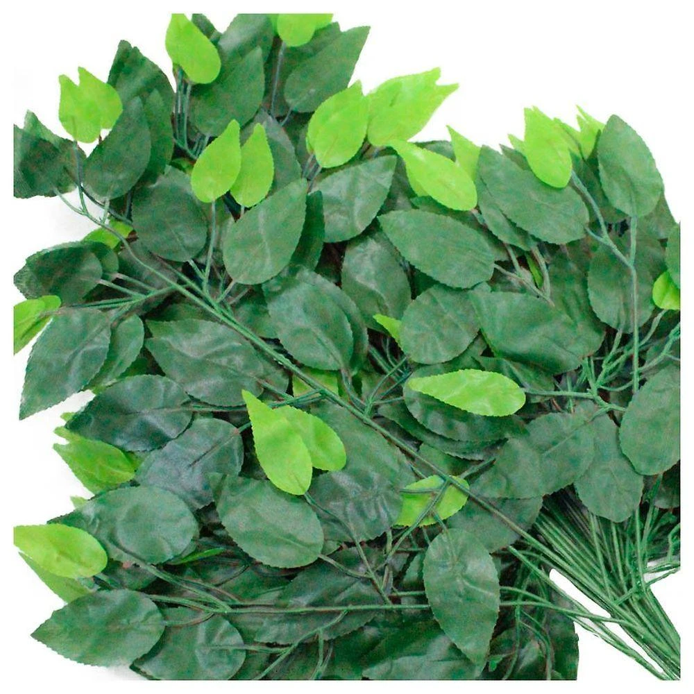 48 Galhos Decoração Arranjo Fícus Artificial Planta Decorativa 55cm
