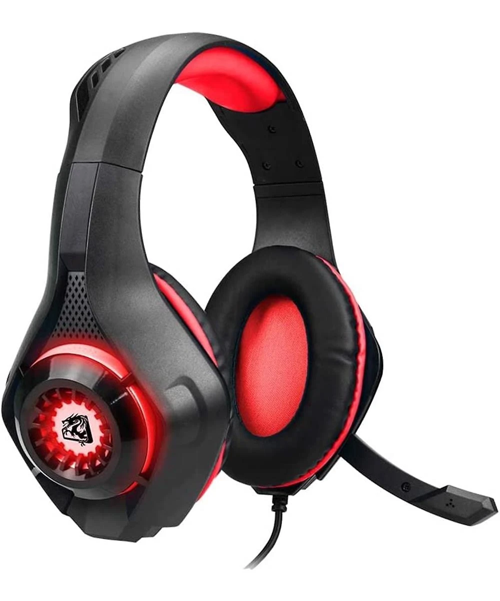 Headset Gamer ELG HGRO1 Ryoko Multiplataforma P3 Preto e Vermelho