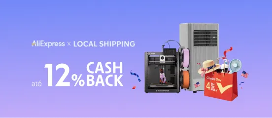 ALIEXPRESS com até 12% de cashback 