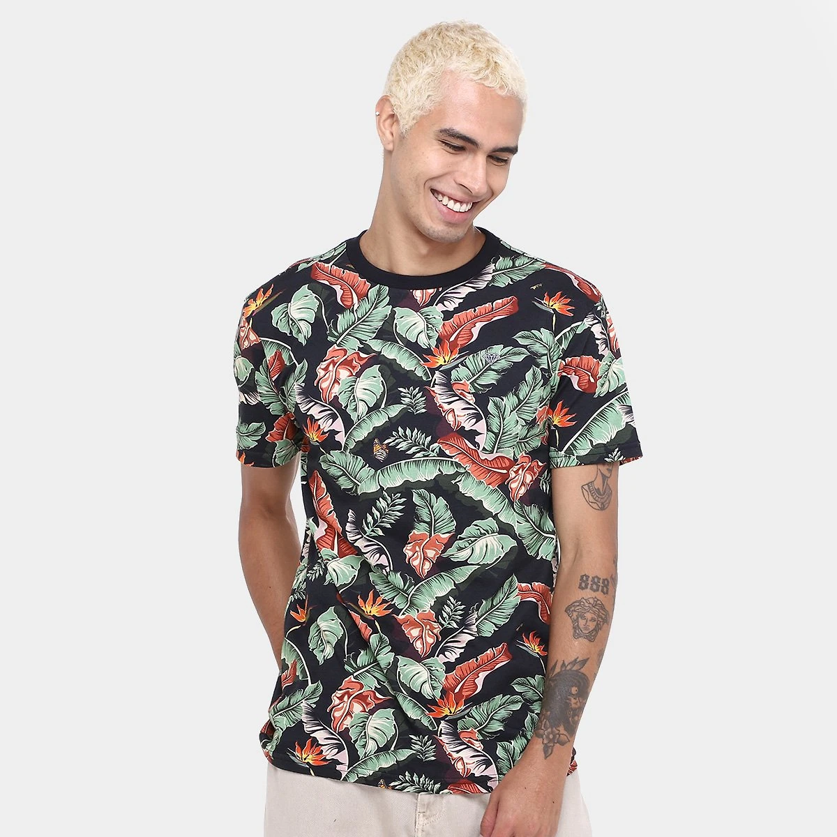 Camiseta Diamond Tropical Paradise A19 Masculina