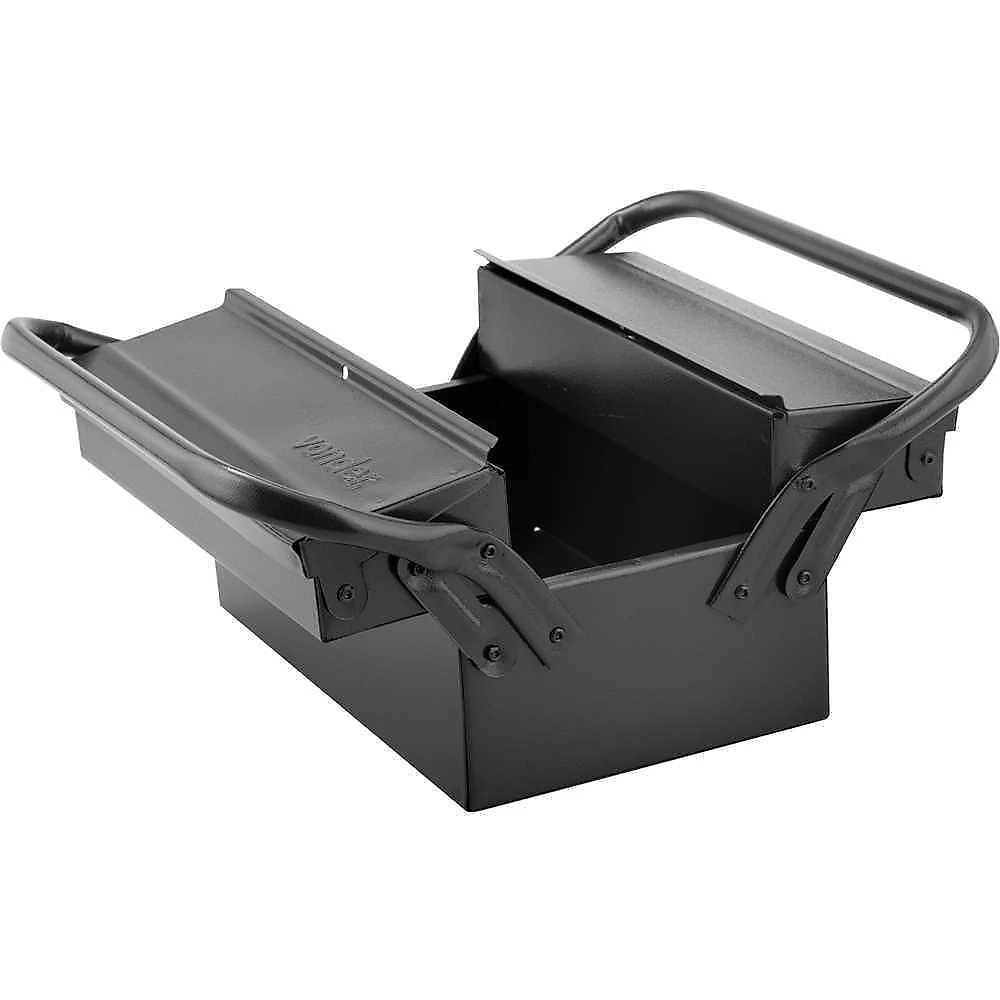 Caixa para Ferramentas Sanfonada de Metal 3 Gavetas 30 19 e 16cm 6115301916 Vonder
