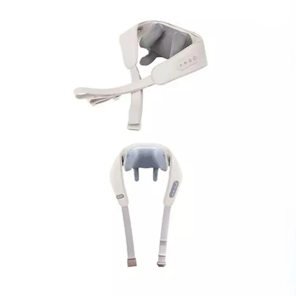 Colete Massageador Shiatsu para Costas Pescoço Lombar Pernas Ombros com Aquecimento 10W 5V