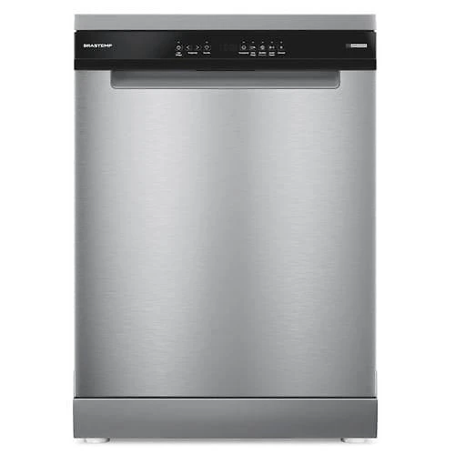 Lava Louças Brastemp 14 serviços com Smart Sensor Inox BLF60AR