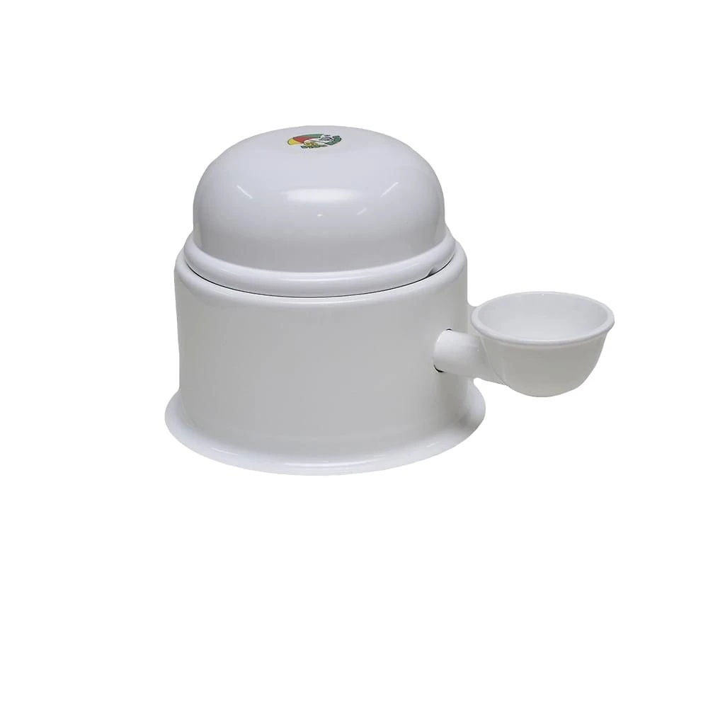 Bebedouro Vida Mansa Alumínio Branco para Raças Pequenas - 700 mL