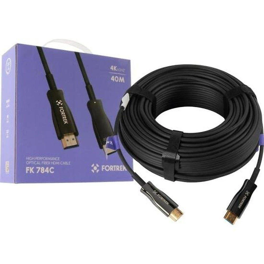 Cabo Hdmi Fibra óptica Fortrek 4k 40m