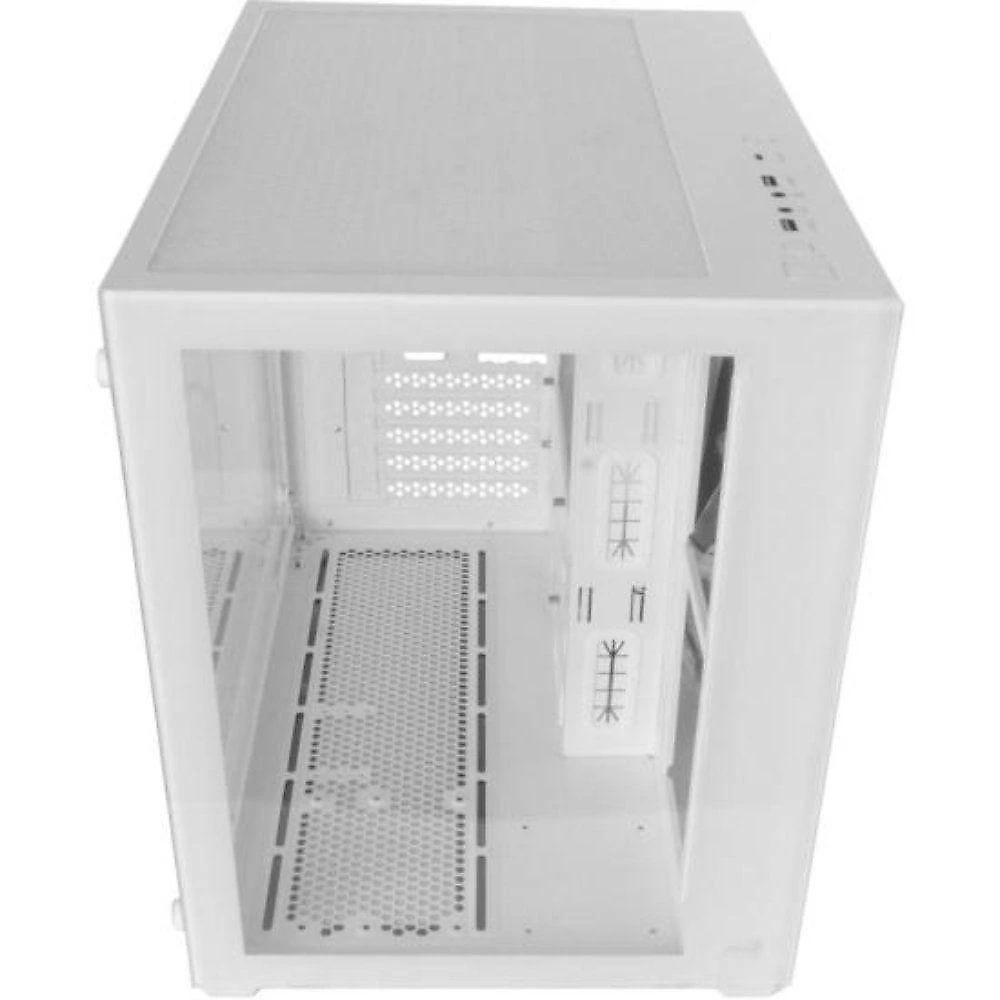Gabinete Gamer Aerocool Dryft Branco Lateral Vidro