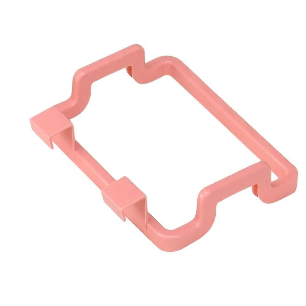 Suporte para Saco de Lixo Multiuso Porta Armário Cozinha Banheiro Plástico Azul Yeet