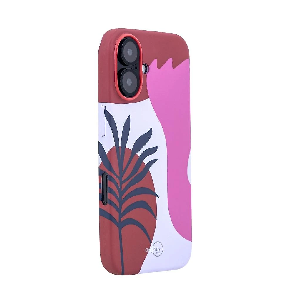 Capa Spring para iPhone 16, Originais iPlace, Pink 