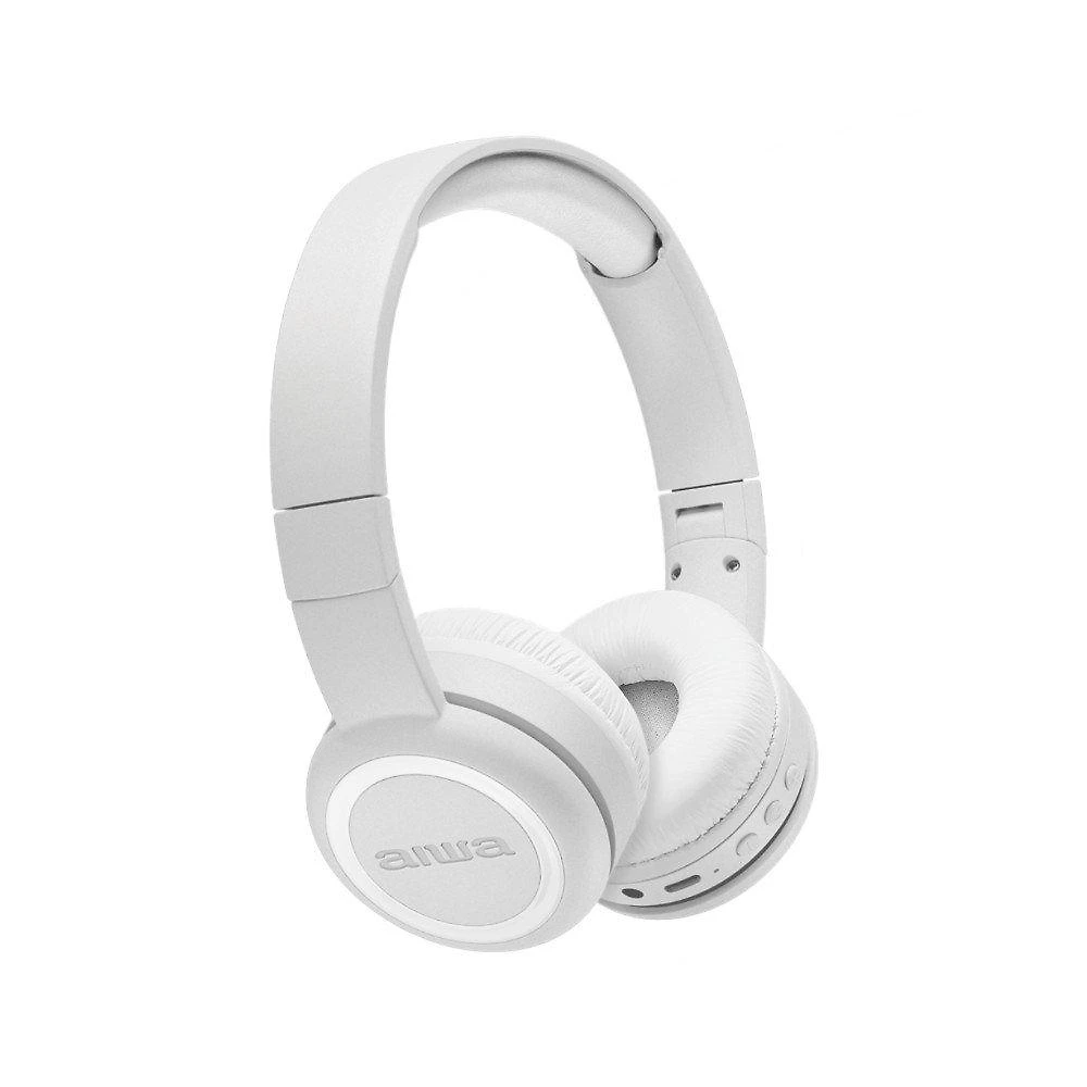 Headphone Sem Fio AIWA AWS-HP-03-W, Bluetooth, Bivolt, Branco - AWS-HP-03-W