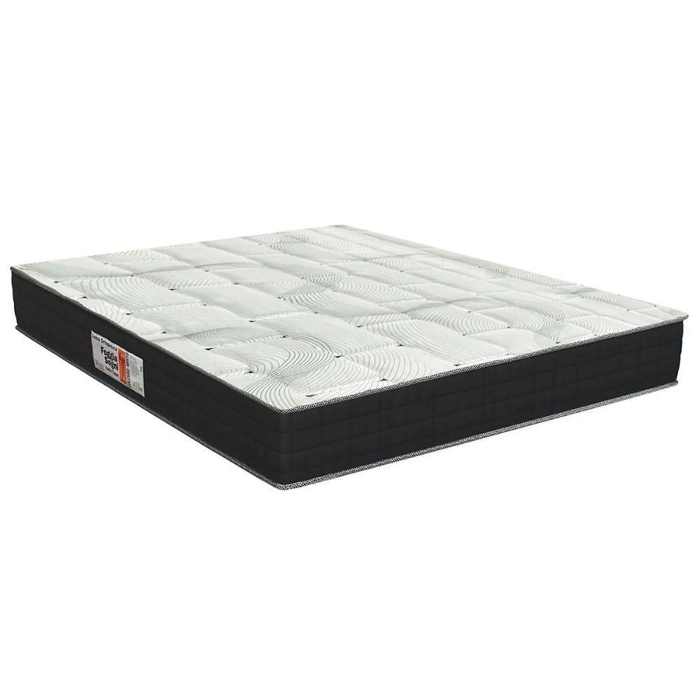 Colchão Viúva Espuma Ortopédico Foggia Sogni D28 128x188x26cm Preto