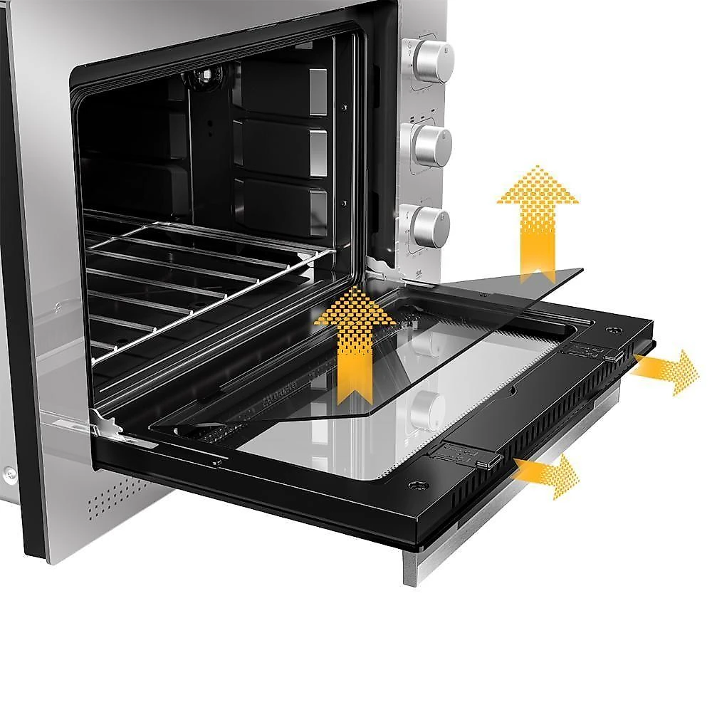 Forno Elétrico De Embutir Mueller Espelhado 50 Litros MFE50K 220V