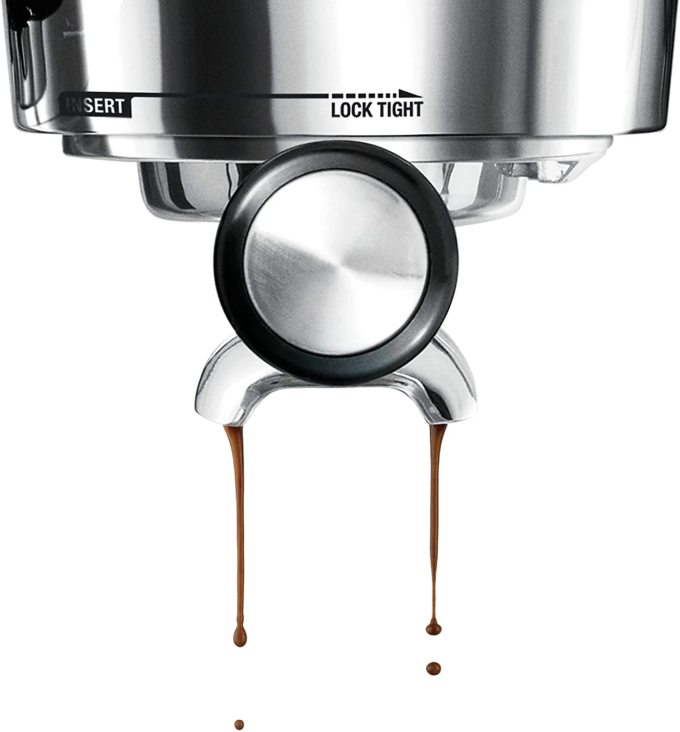 Máquina de café expresso Breville aço inoxidável