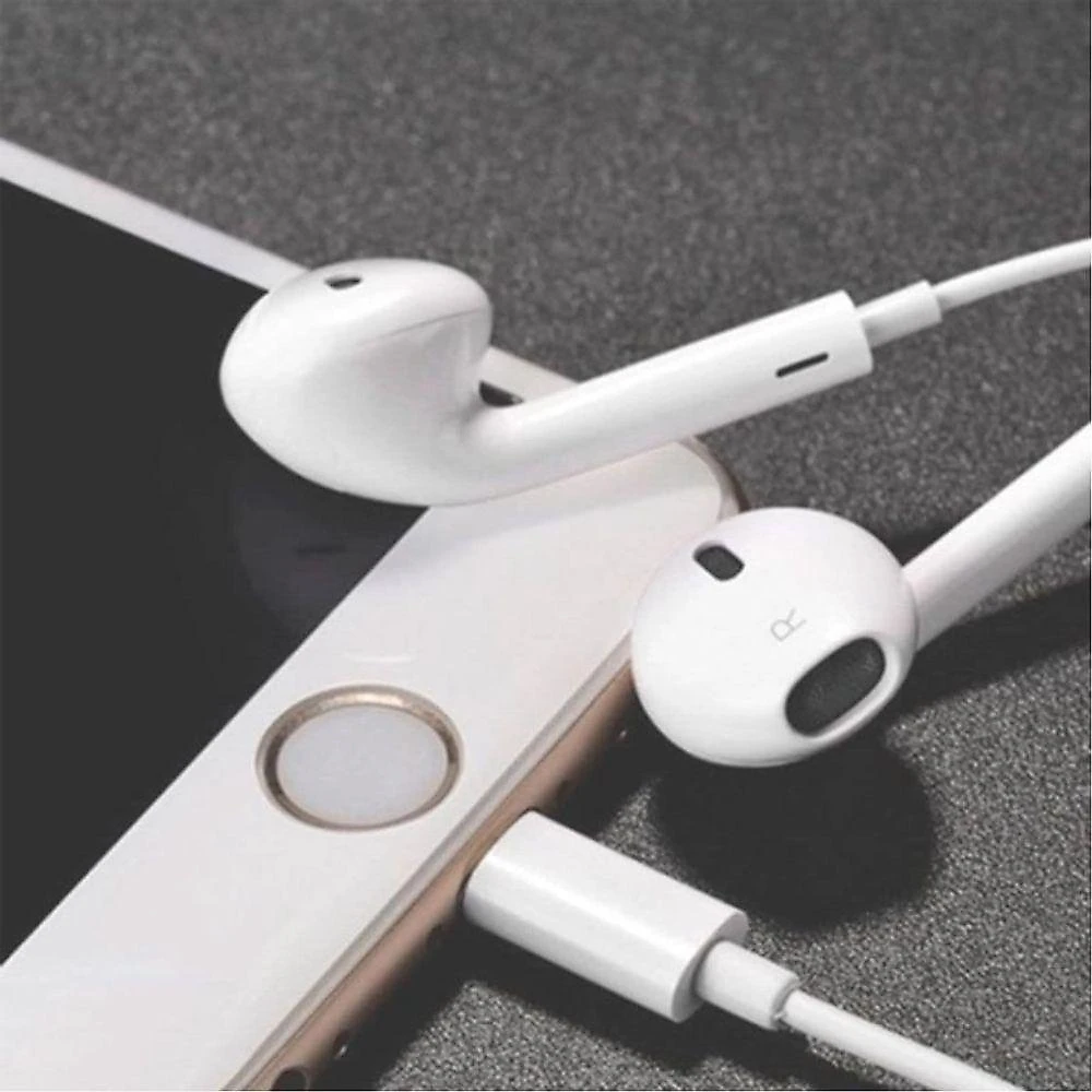 Fone de Ouvido in-ear Aquilae Lightning Iphone 7 8 Plus X XS Max XR 11 12 13 14 15 16 com Microfone