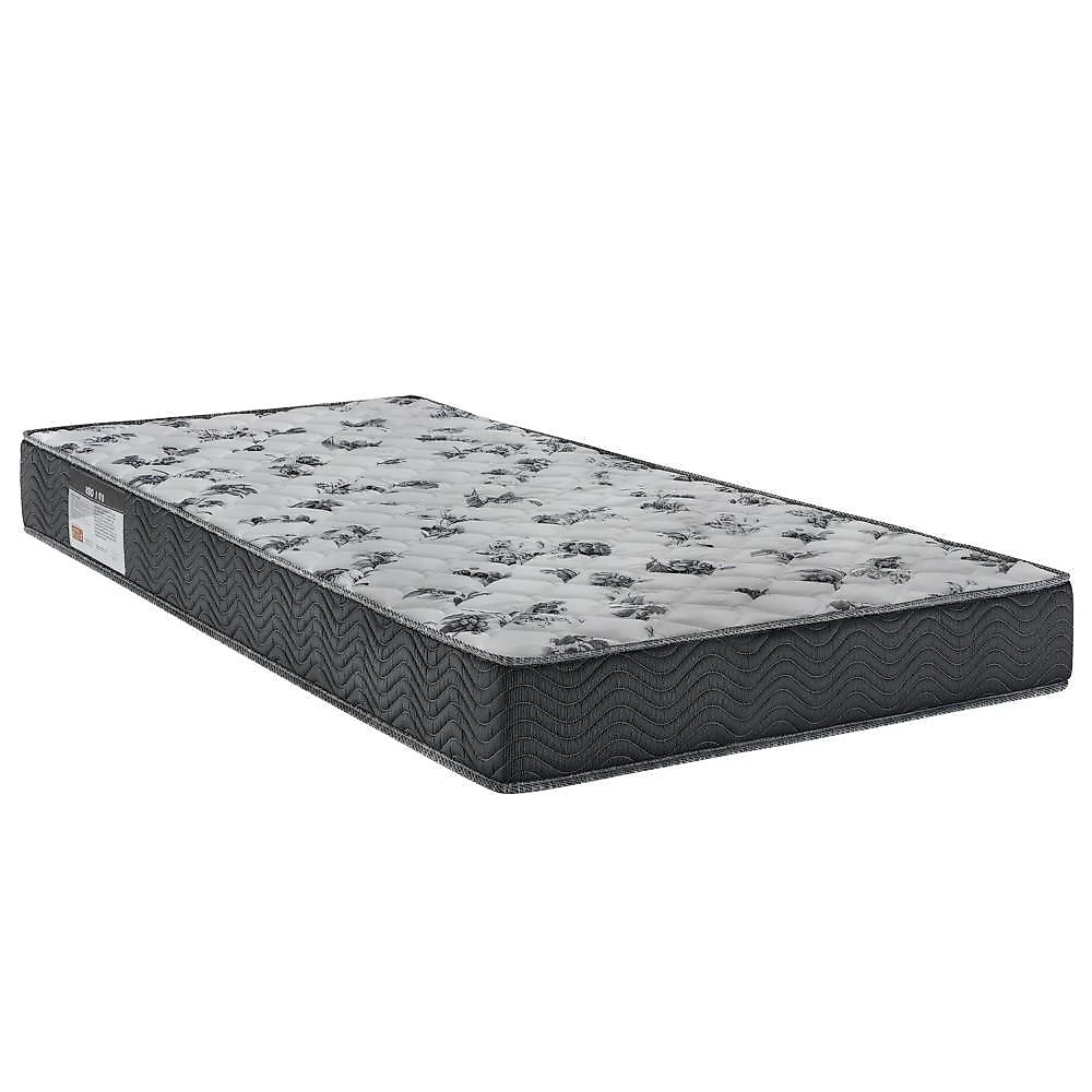Cama Box com Colchão Solteiro Iso 100 D33 Espuma D33 Tratamento Antiácaro Branco Ortobom webcontinental-7898584783678