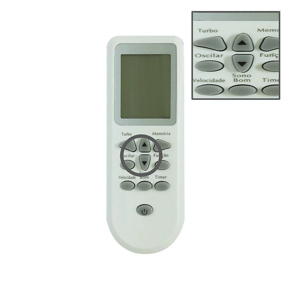 Controle Remoto Grupo MXT 01307 Ar Condicionado Consul Estar Bivolt webcontinental-7899903117853