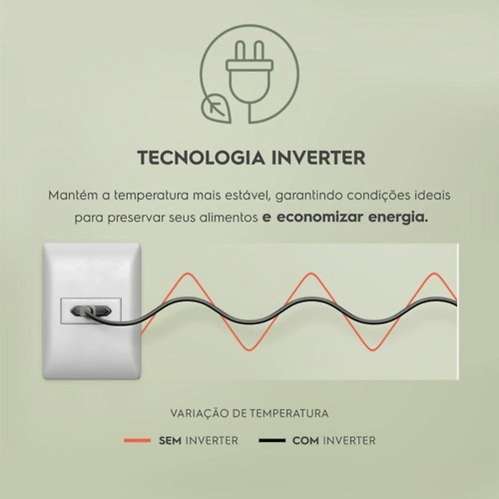 Geladeira Electrolux Duplex Frost Free Inverter 380L Autosense IF41 Branco 110V