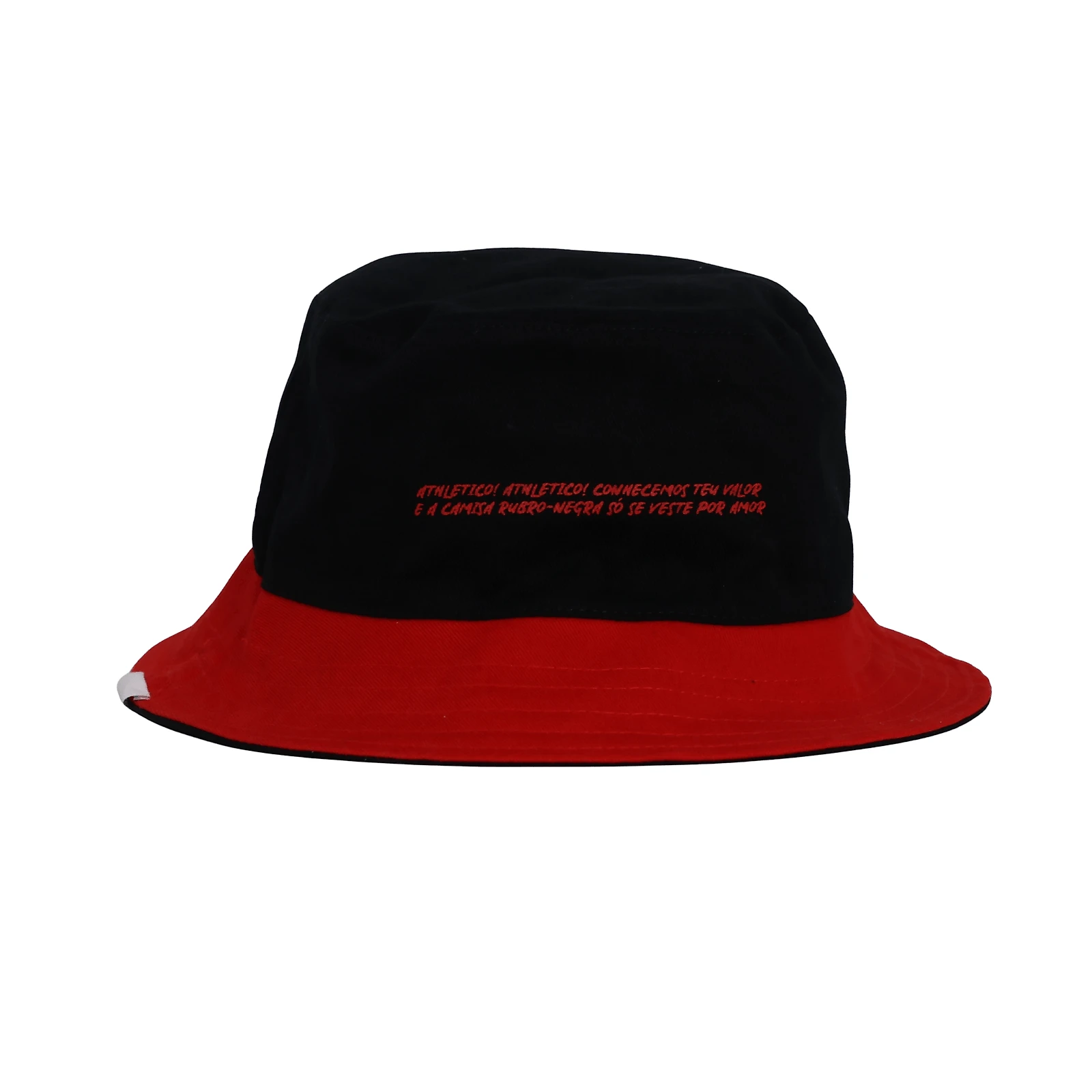 Chapéu Bucket Athletico Dupla Face Vermelho e Preto TAM UNICO