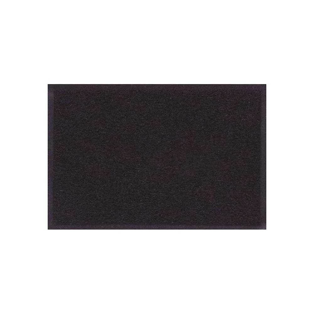 Capacho De Poa Vinílico Liso Preto 60x40cm - Uzoo Capacho Vinilico Liso 60x40cm Preto 2206