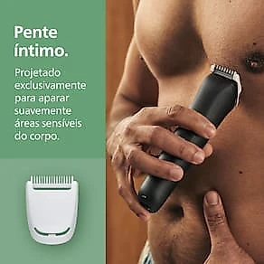 Aparador de Pelos Philips Multigroom MG3941/15 10 em 1 Bivolt
