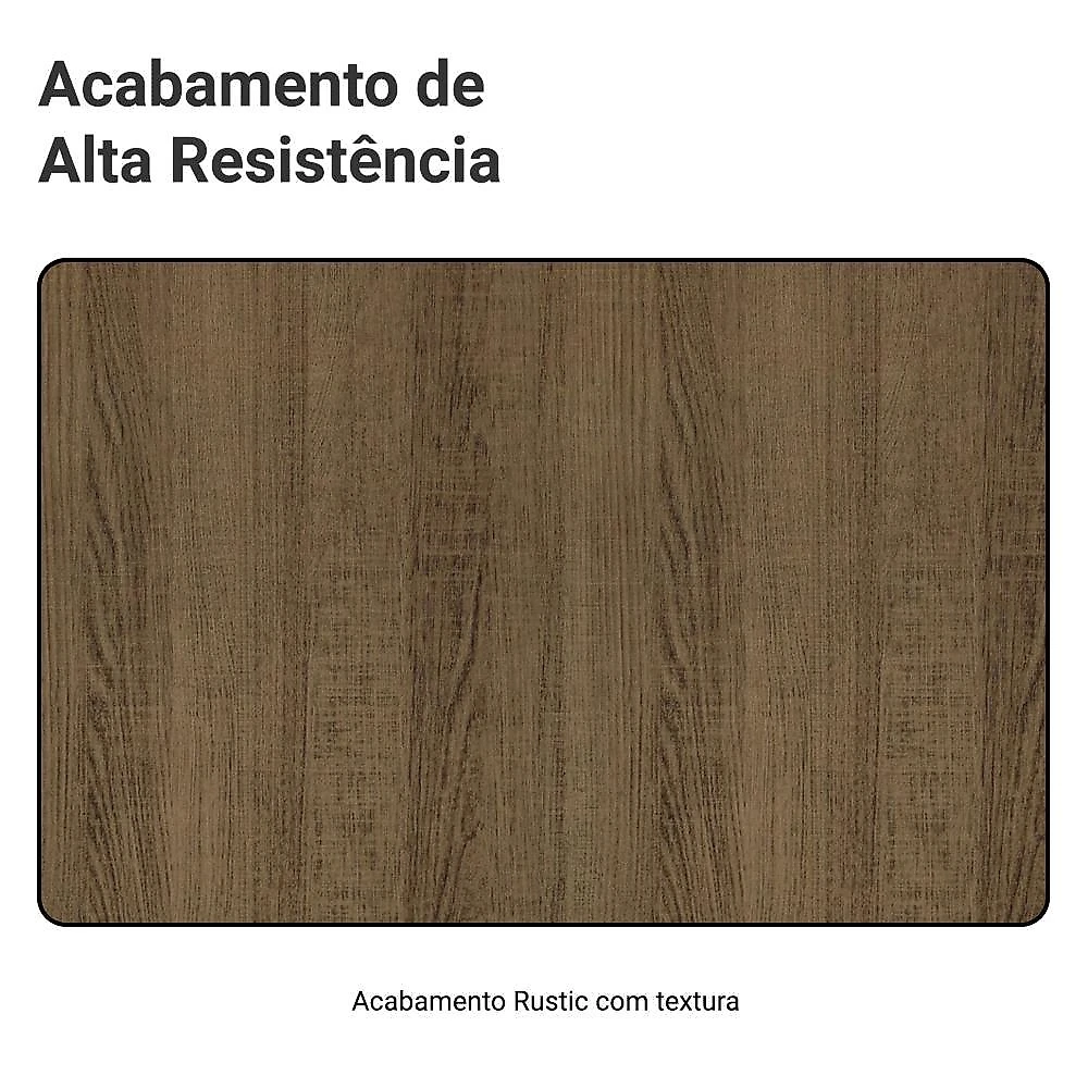 Armário de cozinha compacta 156 cm rustic emilly madesa 03