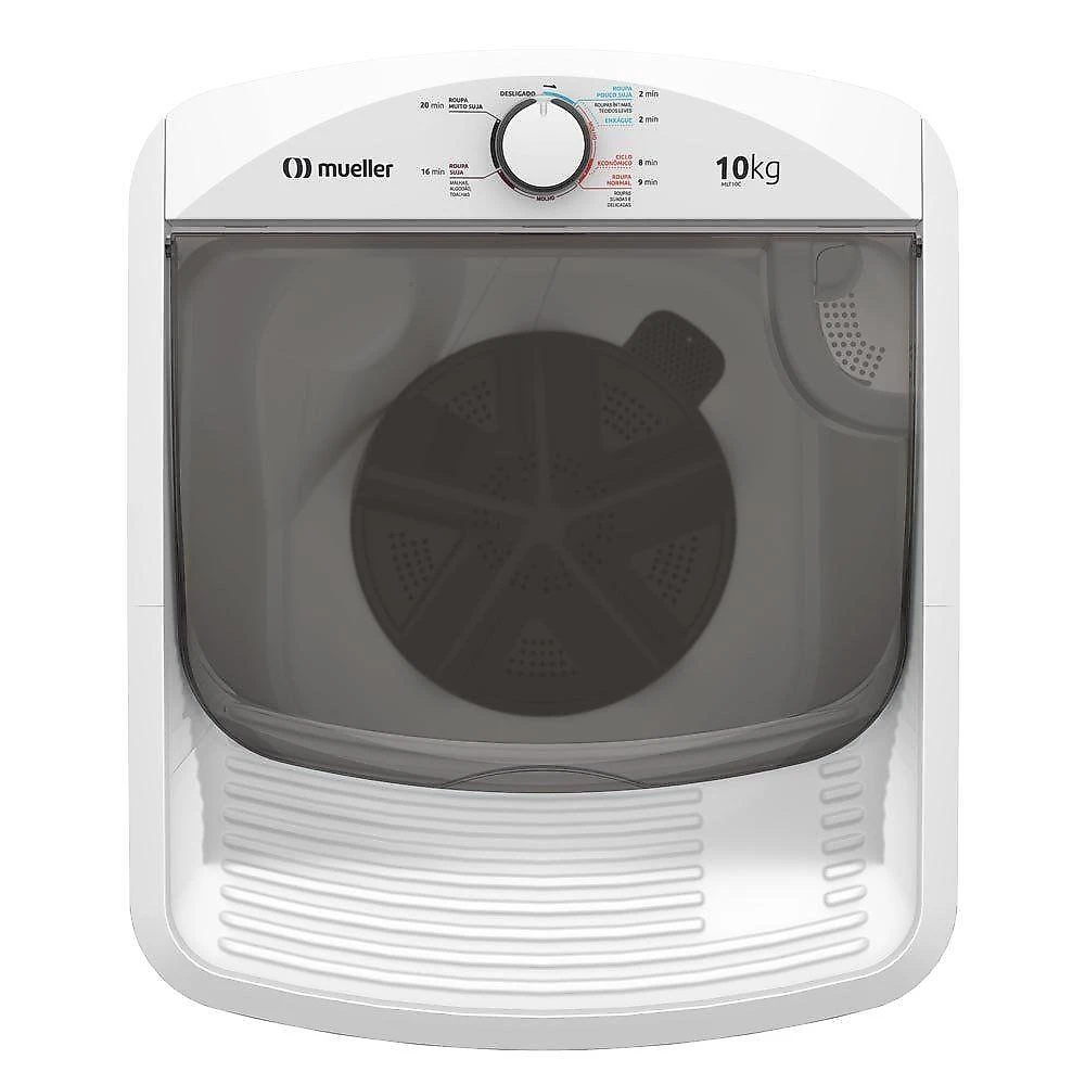 Tanquinho Mueller 10kg Branco com superesfregador MLT10C 220V