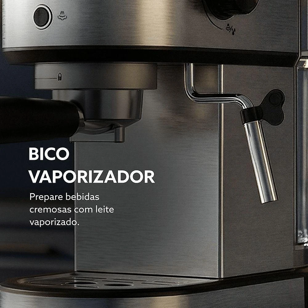 Cafeteira Espresso Oster Compacta Perfect Moment 110V