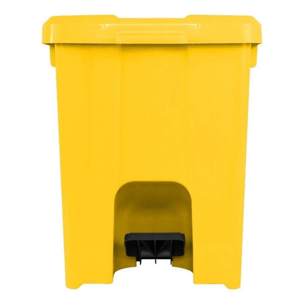 Cesto de Lixo 15L com Pedal para Cozinha e Banheiro Organização de Resíduos Domésticos