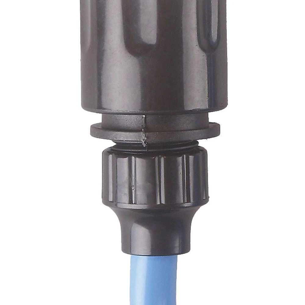 Luva Para Banho Pet Com Mangueira 1,90m Azul