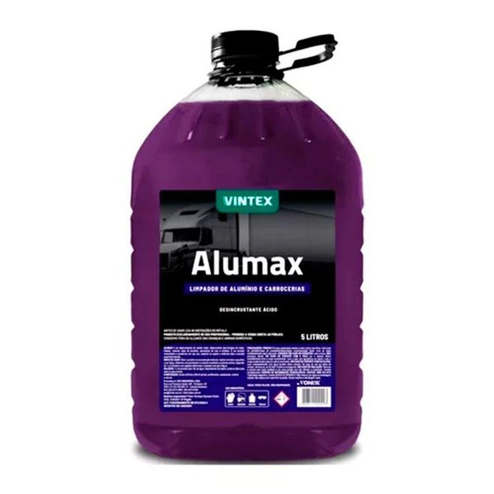 Alumax 5l Limpa Aluminio Bau Caminhao Aro Vonixx