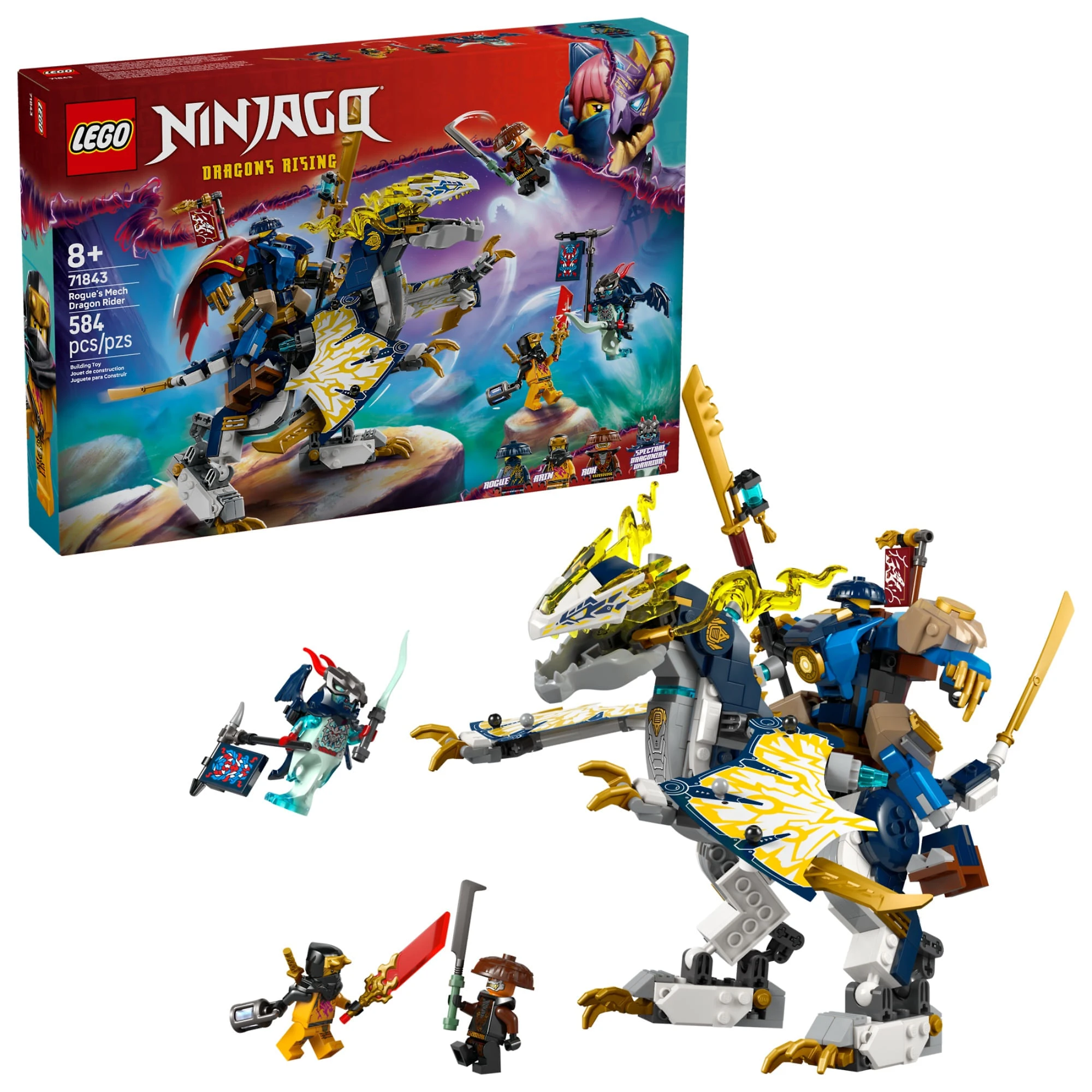 LEGO® Ninjago - Robô Cavaleiro Dragão do Rogue