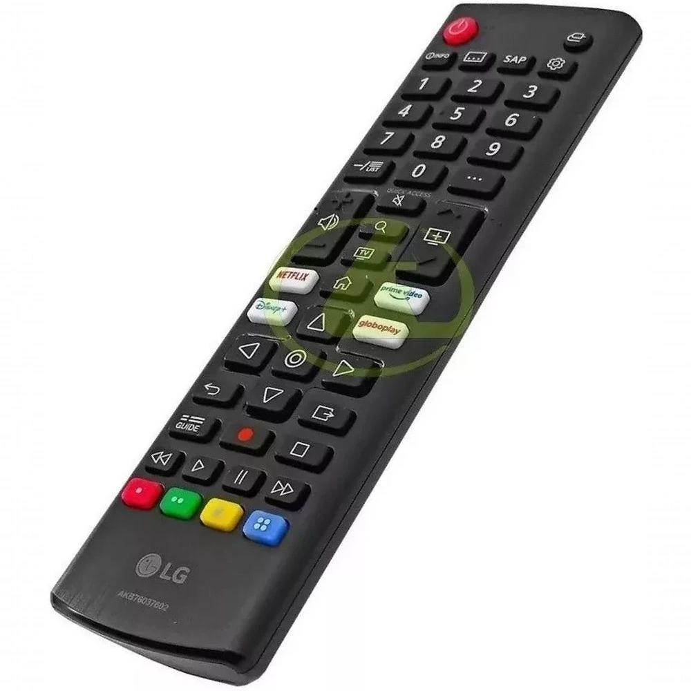 Controle Remoto LG AKB76037602 Original para Smart TV Bivolt Compatível com 32LM627BPSB