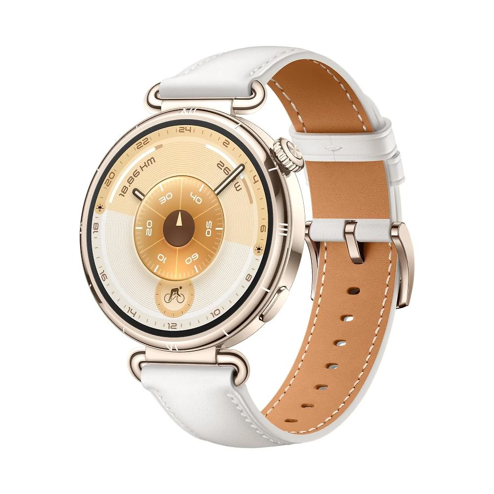 HUAWEI WATCH GT 6 Séries | Smartwatch Relogio | Potenciômetro de Ciclismo no Pulso | GPS Integrado Branco