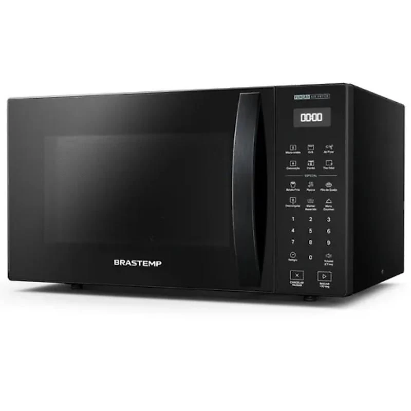 Micro-ondas de Bancada Brastemp 26L Air Fryer Preto BMC29AE 127V
