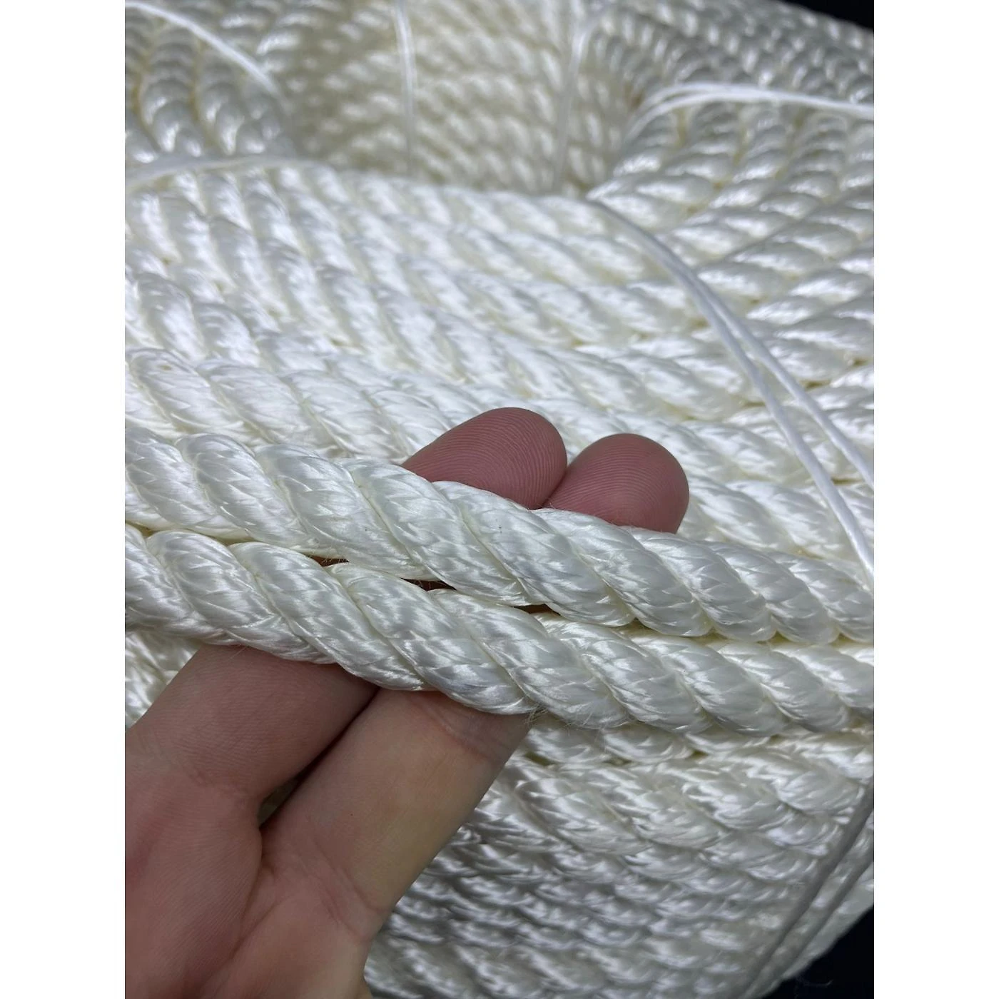 Miniatura Corda Nylon 3P Branco 12Mm 20M