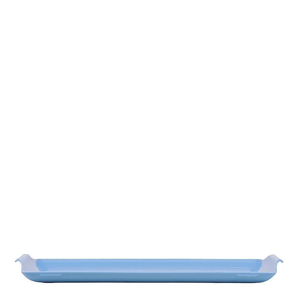 Bandeja Square Retangular 23x35 Azul Em Polipropileno Linha Tendência Vem