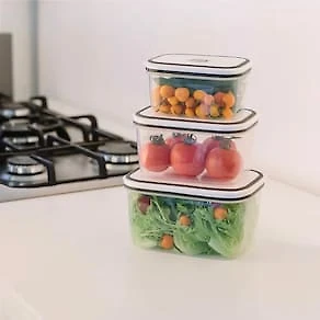 Miniatura Conjunto de Potes 10 Peças Electrolux em Polipropileno com Fechamento Hermético