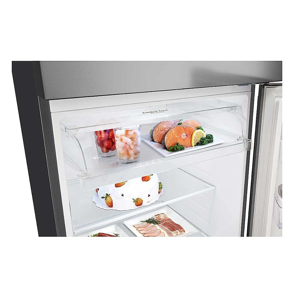 Geladeira LG Frost Free Inverter 461L Duplex Look GN-B452PFF Inox - 110V