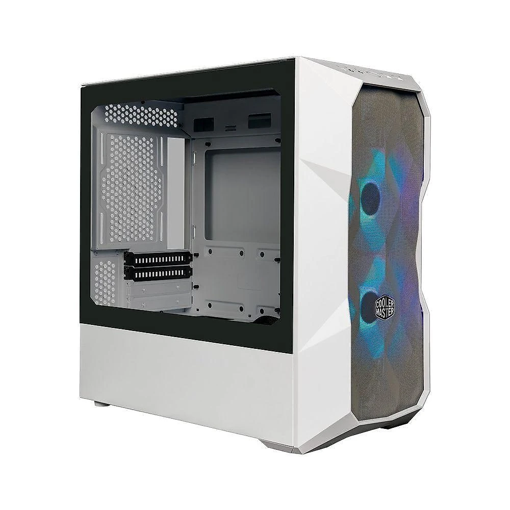 Gabinete Td300 Mesh - Mini Tower - Lateral De Vidro Temperado - Branco - Td300-wgnn-s00