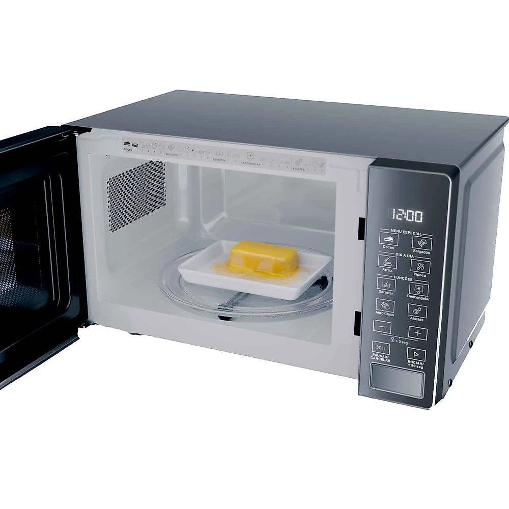 Microondas 20 Litros Espelhado BMS20AR Brastemp Inox - 110V